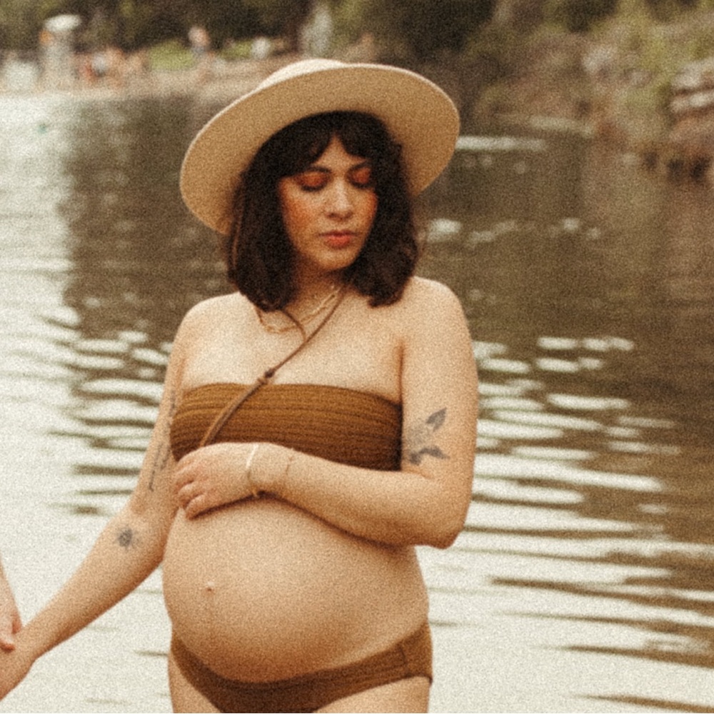 Stetson Tan Wide-Brim Hat size L